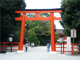 下鴨神社の鳥居